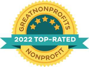 Great nonprofits 2022 top rated badge