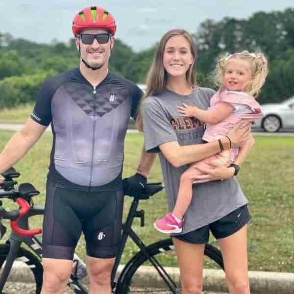 Miles for McCall family with bike