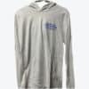 2024 Hooded Long Sleeve Tee – White (Unisex Sizes) - Image 2