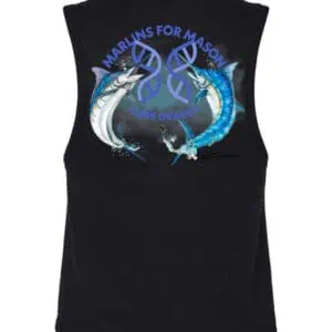 2025 Boxy Crop Tank: Black - Women's