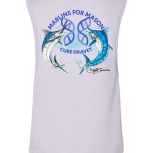 2025 Boxy Crop Tank: Purple - Women's
